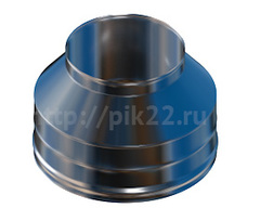 Коническое окончание нерж.оцинк. 0,5 мм. d115/200,150/230